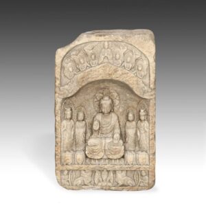 Chinese Marble Buddhist Stele
