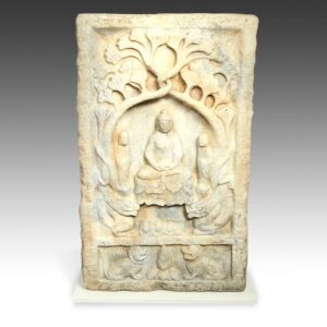 Chinese Marble Buddhist Stele