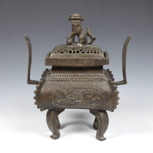 Chinese Censer with Foo Lion Motif