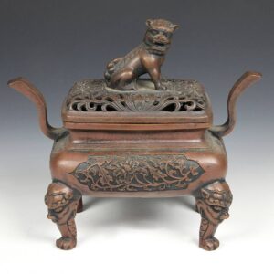Chinese Censer with Foo Lion Motif