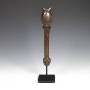 Mossi Wood Whistle or Flute, Based