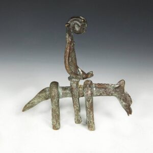 Dogon Equestrian Figure with Crossed Arms