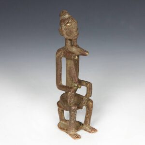 Dogon Bronze Seated Figure