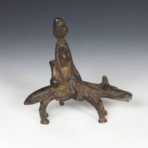 Dogon Figure Riding Mythological Animal