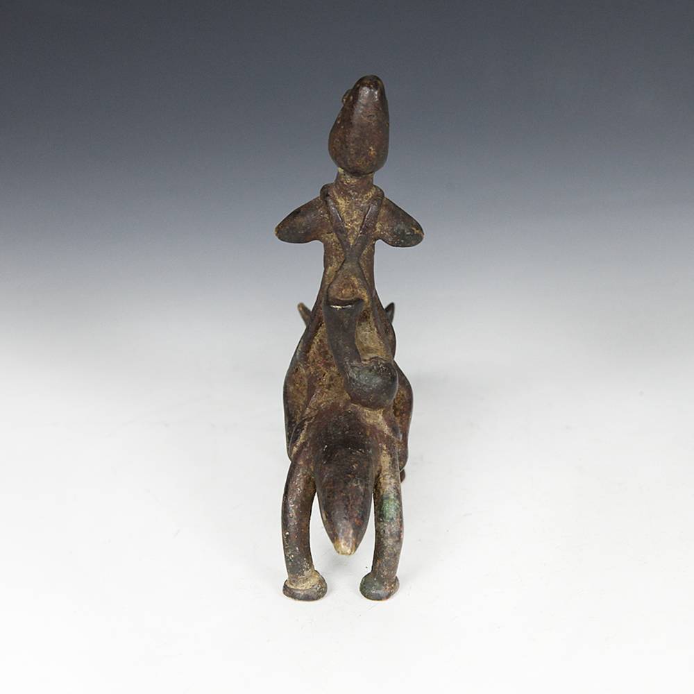 Dogon Figure Riding Mythological Animal - Image 3