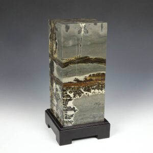 Chinese Wood Picture Stone, Based