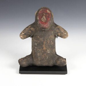 Makonde Zoomorphic Fetish Doll, Based