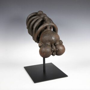 Bamileke Ceremonial Royal Pipe, Based