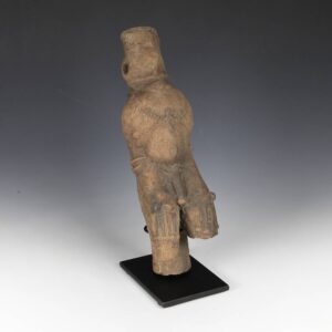 Koma Ceramic Funerary Figure, Based