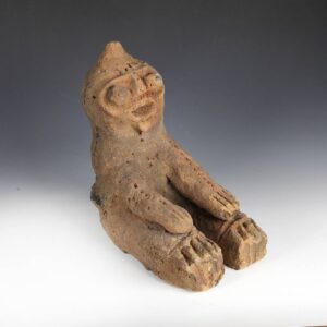 Koma Janiform Seated Funerary Figure