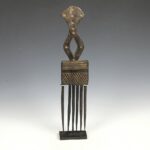 Ashanti Ceremonial Comb: Based, Ashanti Peoples, Ghana