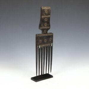 Ashanti Wood Comb, Ghana, Based