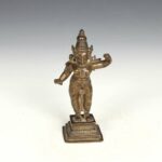 Indian Temple Fragment with Deity Motif, Based, India