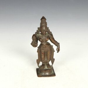 Indian Bronze Standing Parvati