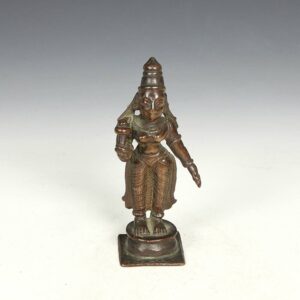 Indian Bronze Standing Parvati