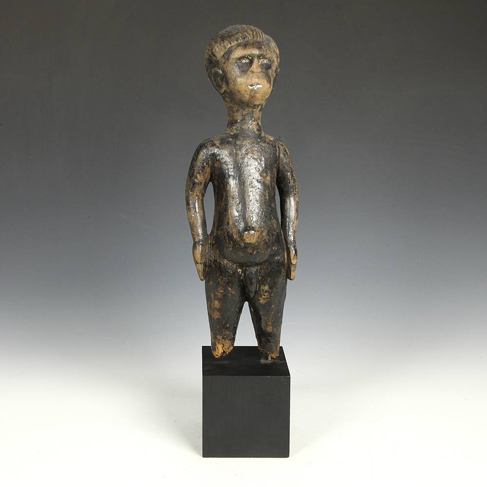 Temne Standing Wood Figure, Based