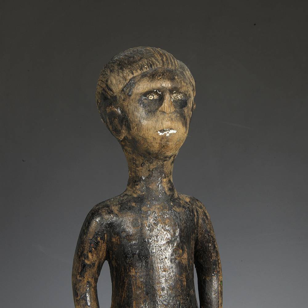 Temne Standing Wood Figure, Based - Image 7