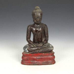 Thai Bronze Seated Buddha