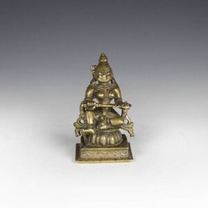 Indian Bronze Figure of Annapurna