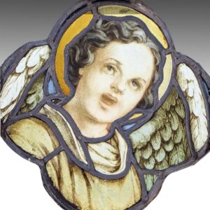Munich Style Quatrefoil Shaped Angel