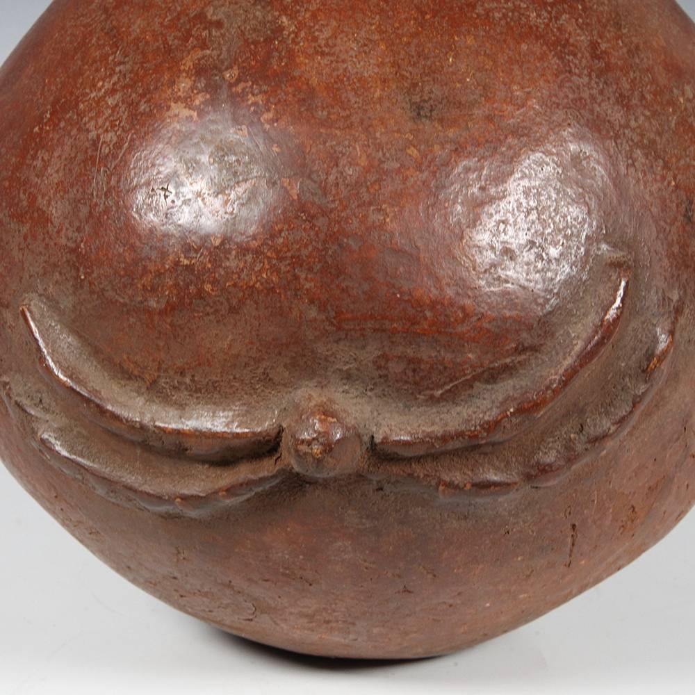 Kongo Storage Vessel with Figural Top - Image 6
