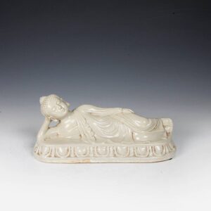 Chinese "ding Ware" Buddha Entering Nirvana