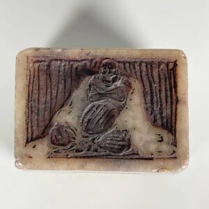 Chinese Monastery Stamp or Seal Depicting Buddhai