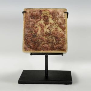 Chinese Monastery Stamp Depicting Quan Yin, Based