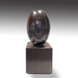 Indian Tantric Lingam on Steel Base