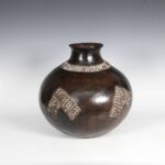 Indian Shell-Form Offering Bowl with Entwined Elephant Motif, India
