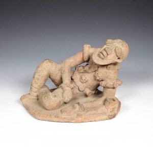 Djenne Ceramic Reclining Figure