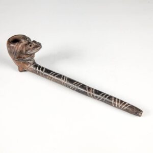 Bamenda Ceremonial Pipe - Frog Form