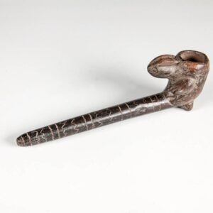 Bamenda Ceremonial Pipe - Rabbit Form