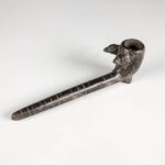 Bamenda Ceremonial Pipe - Lizard Form, Bamenda Peoples, Cameroon