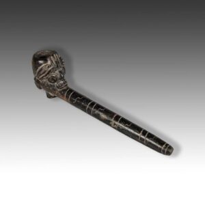 Bamenda Ceremonial Pipe - Head Form
