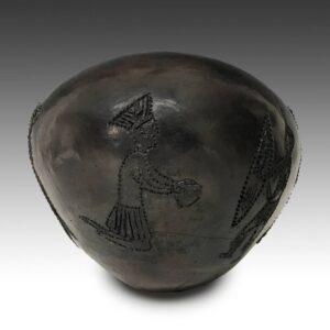 Zulu Contemporized Ukhamba or Ritual Beer Vessel