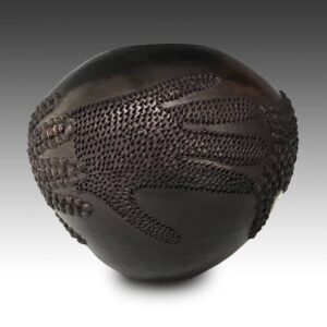 Zulu Contemporized Ukhamba or Ritual Beer Vessel