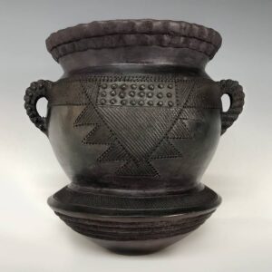 Zulu Contemporized Ukhamba or Ritual Beer Vessel