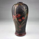Japanese Satsuma Vase Depicting Immortals, Japan