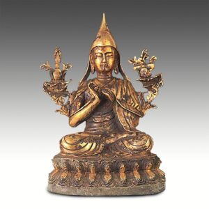 Chinese Statue Depicting Tsongkhapa