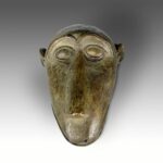 Lobi Bird Form Hair Pick, Based, Lobi Peoples, Burkina Faso