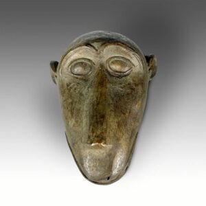Lobi Bronze Monkey Mask
