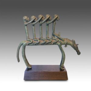 Fulani Horse and Five Riders, Based