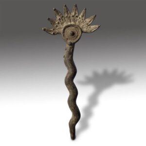 Gan Staff Depicting a Snake