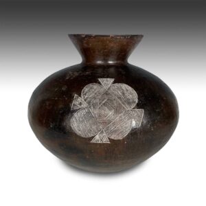 Zulu Terra Cotta Incised Vessel