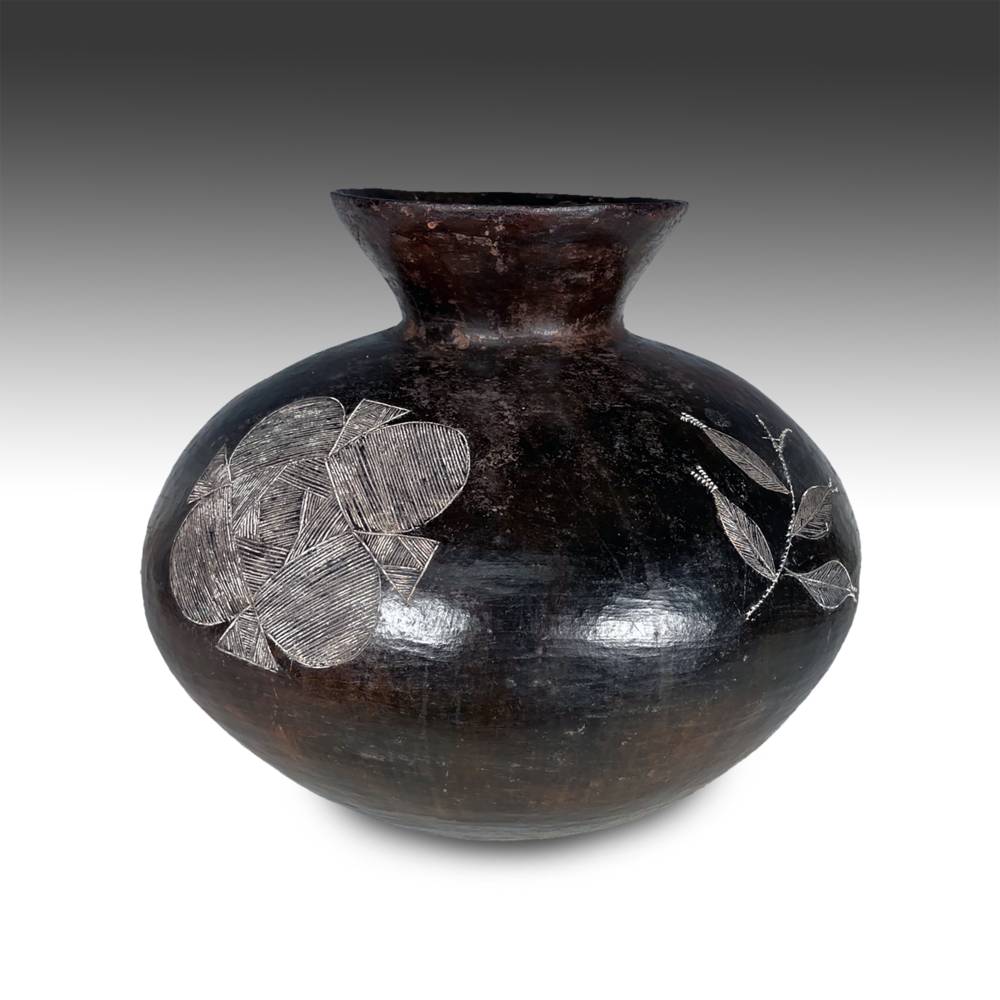 Zulu Terra Cotta Incised Vessel - Image 3