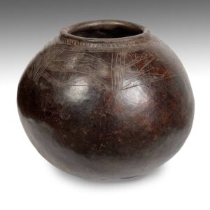 Nupe Clay Storage Vessel