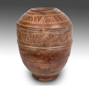 Nupe Terra Cotta Storage Vessel
