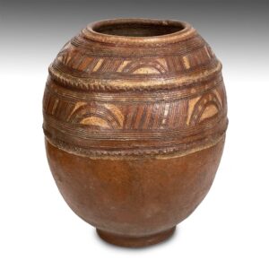 Nupe Terra Cotta Storage Vessel