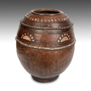 Nupe Terra Cotta Storage Vessel